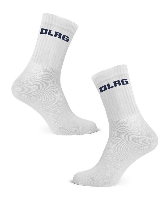 Bedruckte Teamsocken für DLRG Massen