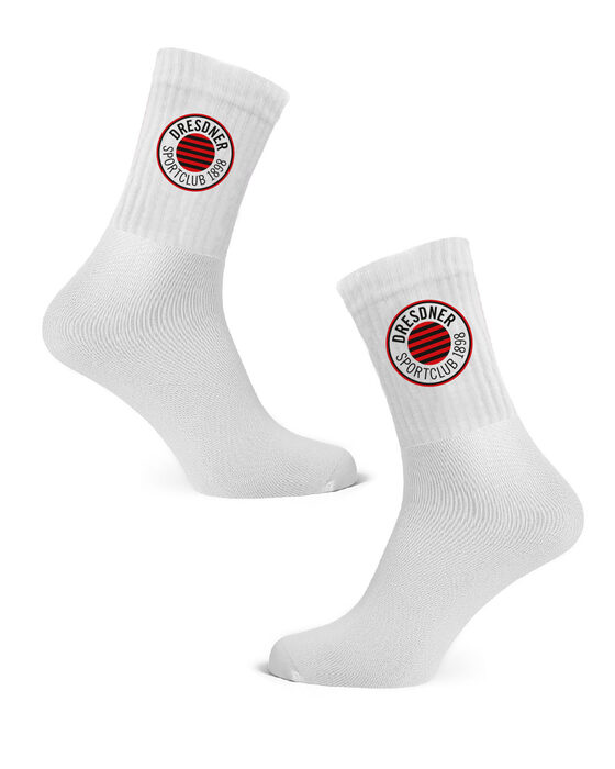 Bedruckte Teamsocken für Dresdner SC
