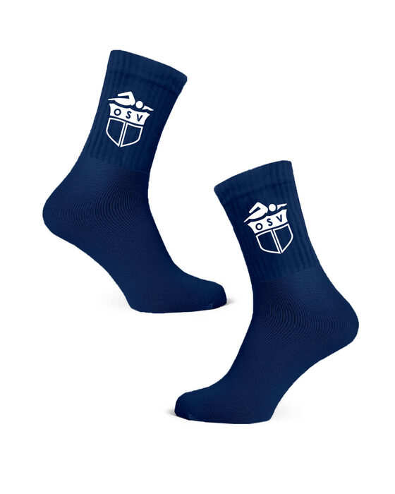 Bedruckte Teamsocken für Oldenburger Schwimmverein