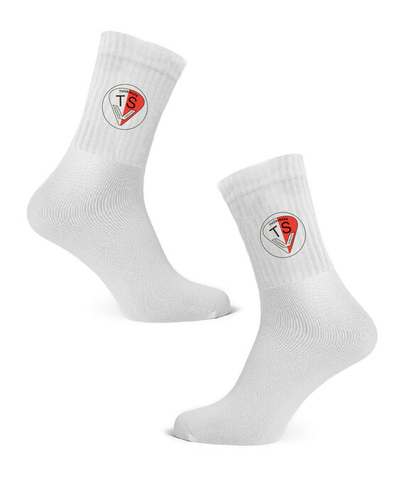 Bedruckte Teamsocken für Thüringer Schwimmverband