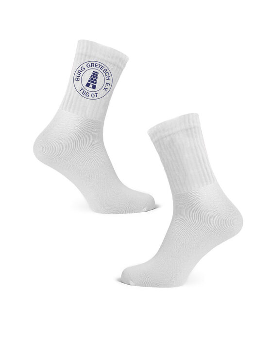 Bedruckte Teamsocken für TSG Burg Gretesch